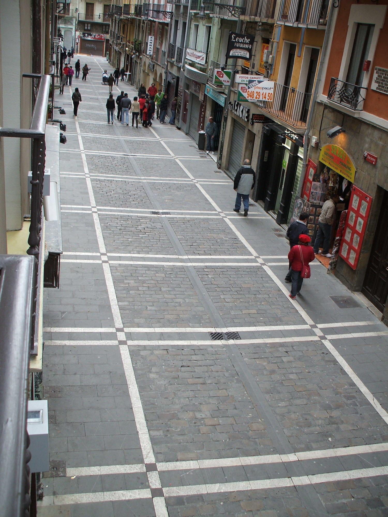 Gran Hotel La Perla Pampeluna Zewnętrze zdjęcie The floor of the shopping centre