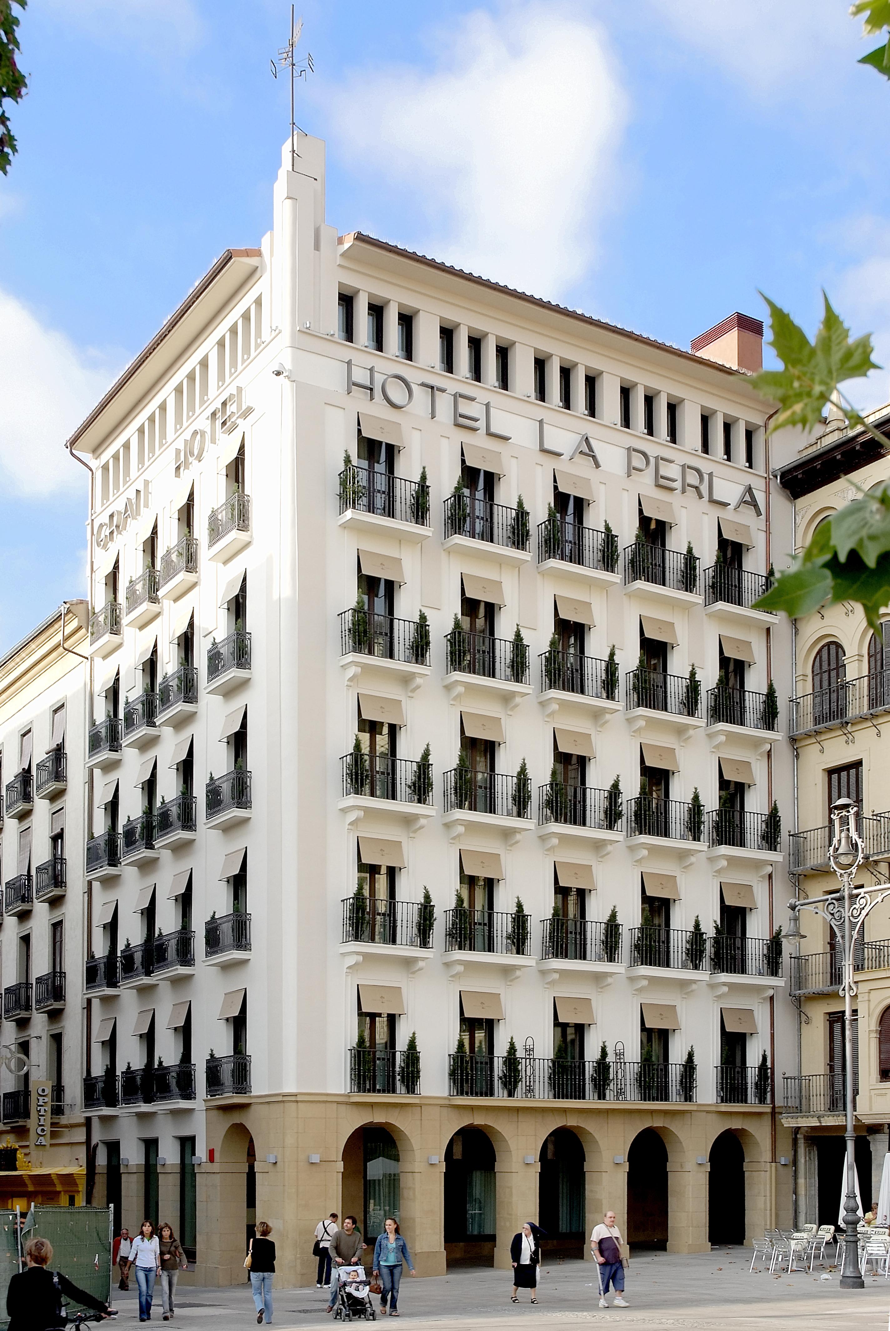 Gran Hotel La Perla Pampeluna Zewnętrze zdjęcie